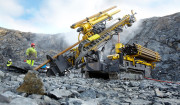 The new Explorac 100 performs RC drilling at Sweden’s Björkdalsgruvan, the largest pure gold mine in Northern Europe.