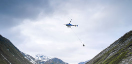 Excavation of a new hydropower plant in the mountains of Norway is going full steam ahead