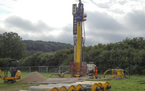 A new water well for the soft drinks industry: Successfully completed with Atlas Copco’s QL 120 hammer.